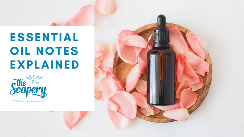 What are essential oil notes?