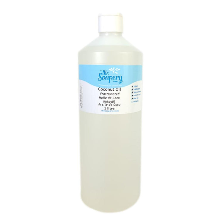 Fractionated coconut oil – natural liquid coconut oil for food and cosmetics 1 litre
