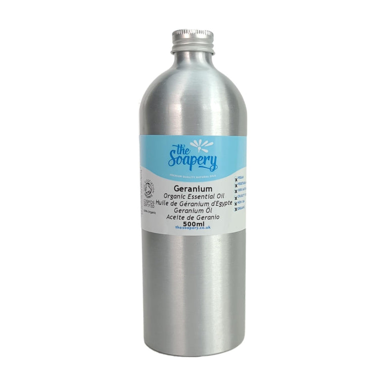 Geranium Organic Essential Oil 500ml