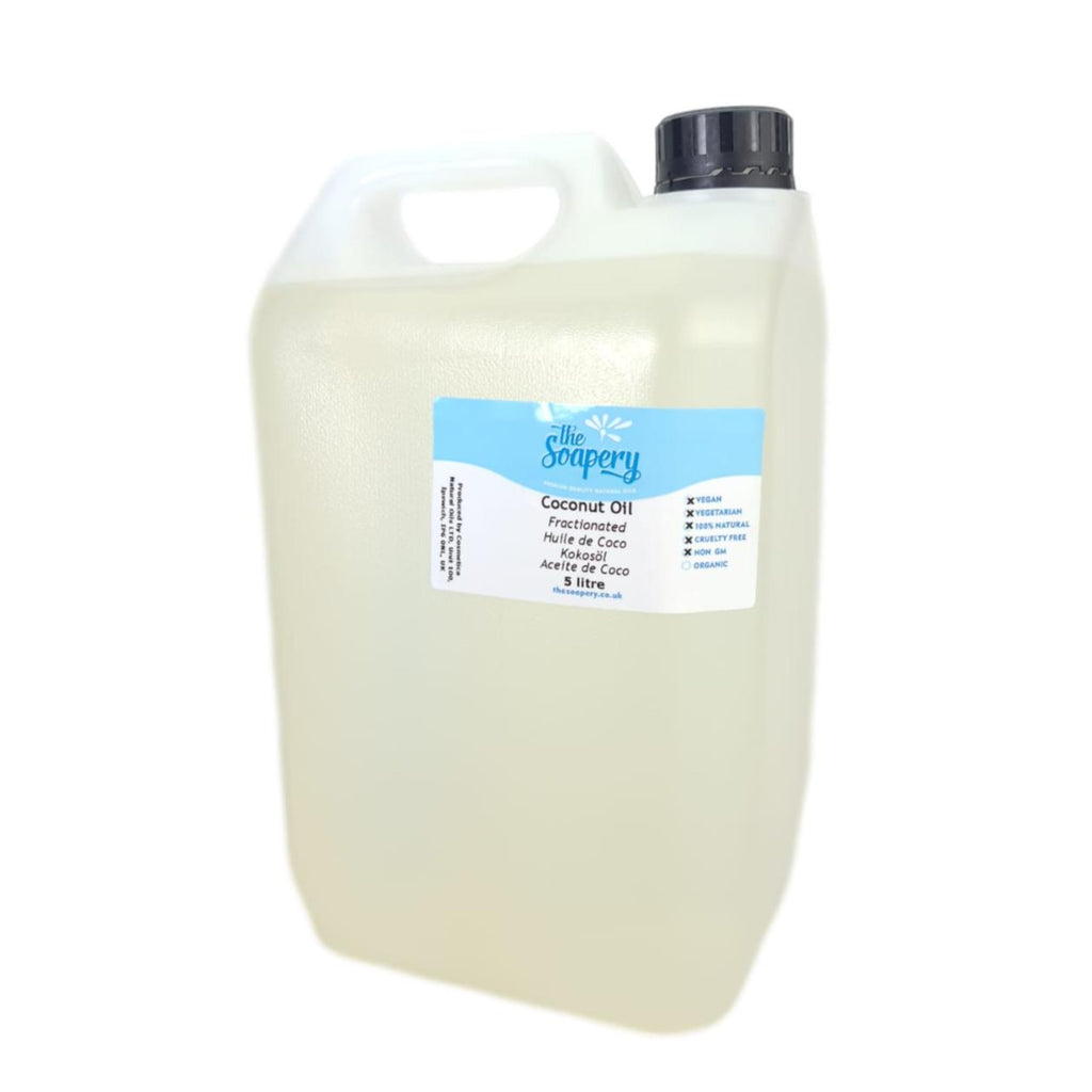 Fractionated coconut oil – natural liquid coconut oil for food and cosmetics 5 litres