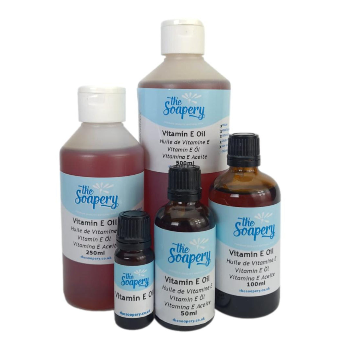 100 Natural Vitamin E Oil UK TheSoapery