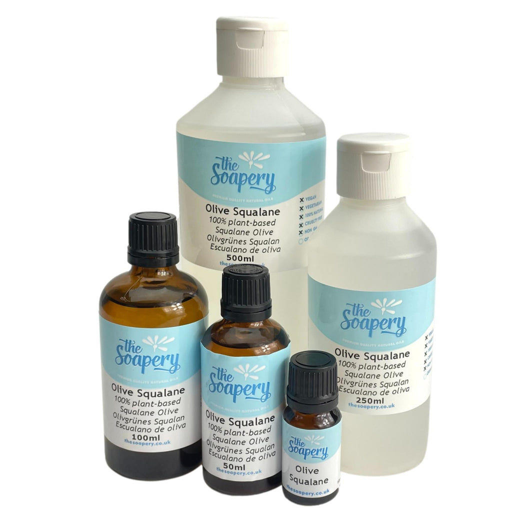 Plant derived squalane oil from The Soapery