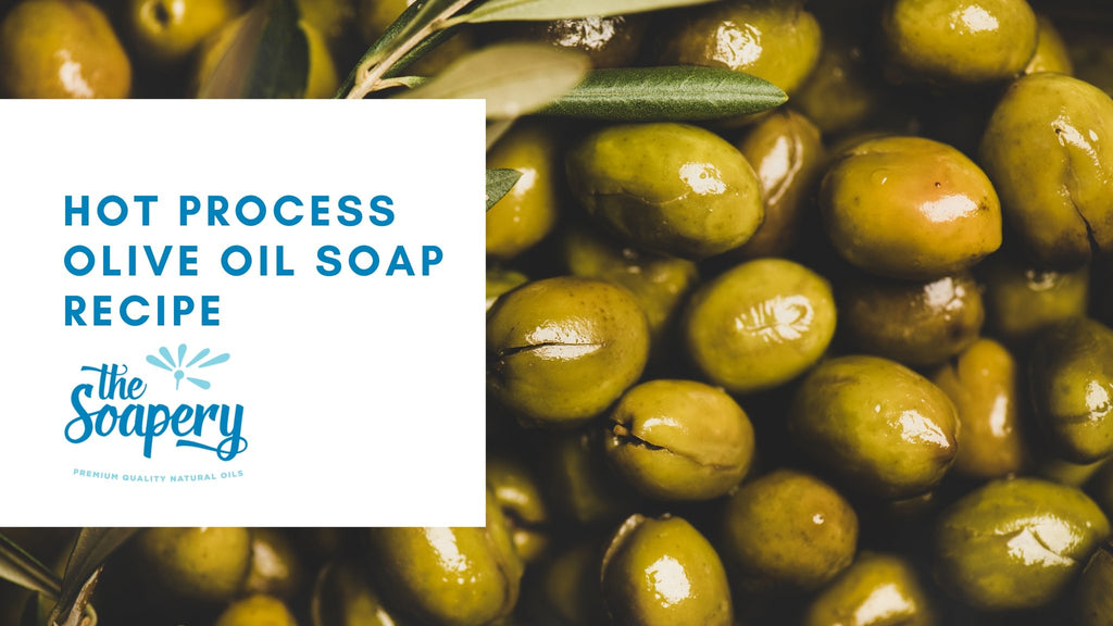 Hot process olive oil soap recipe UK