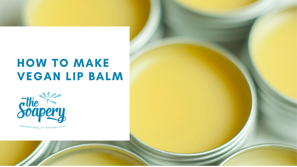 How to make vegan lip balm at home without beeswax