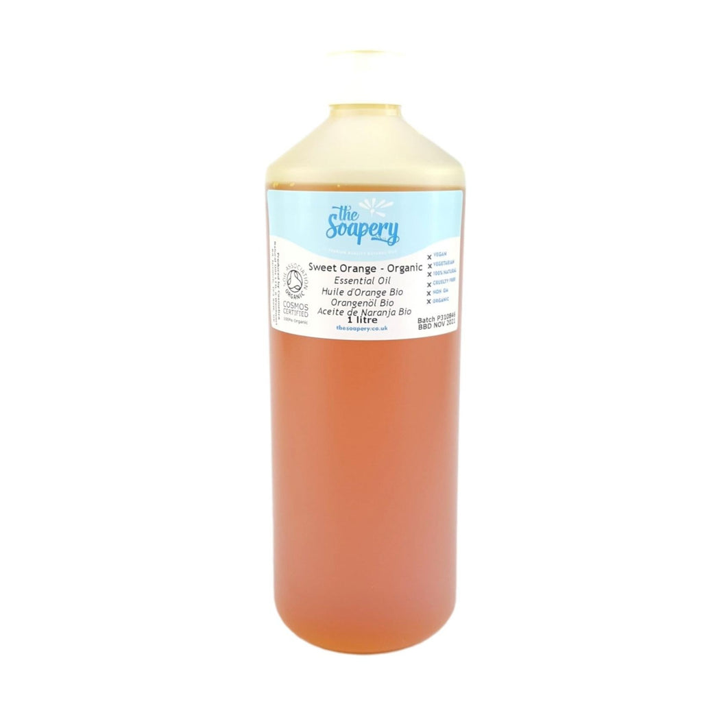 Sweet Orange Essential Oil Organic 1 litre