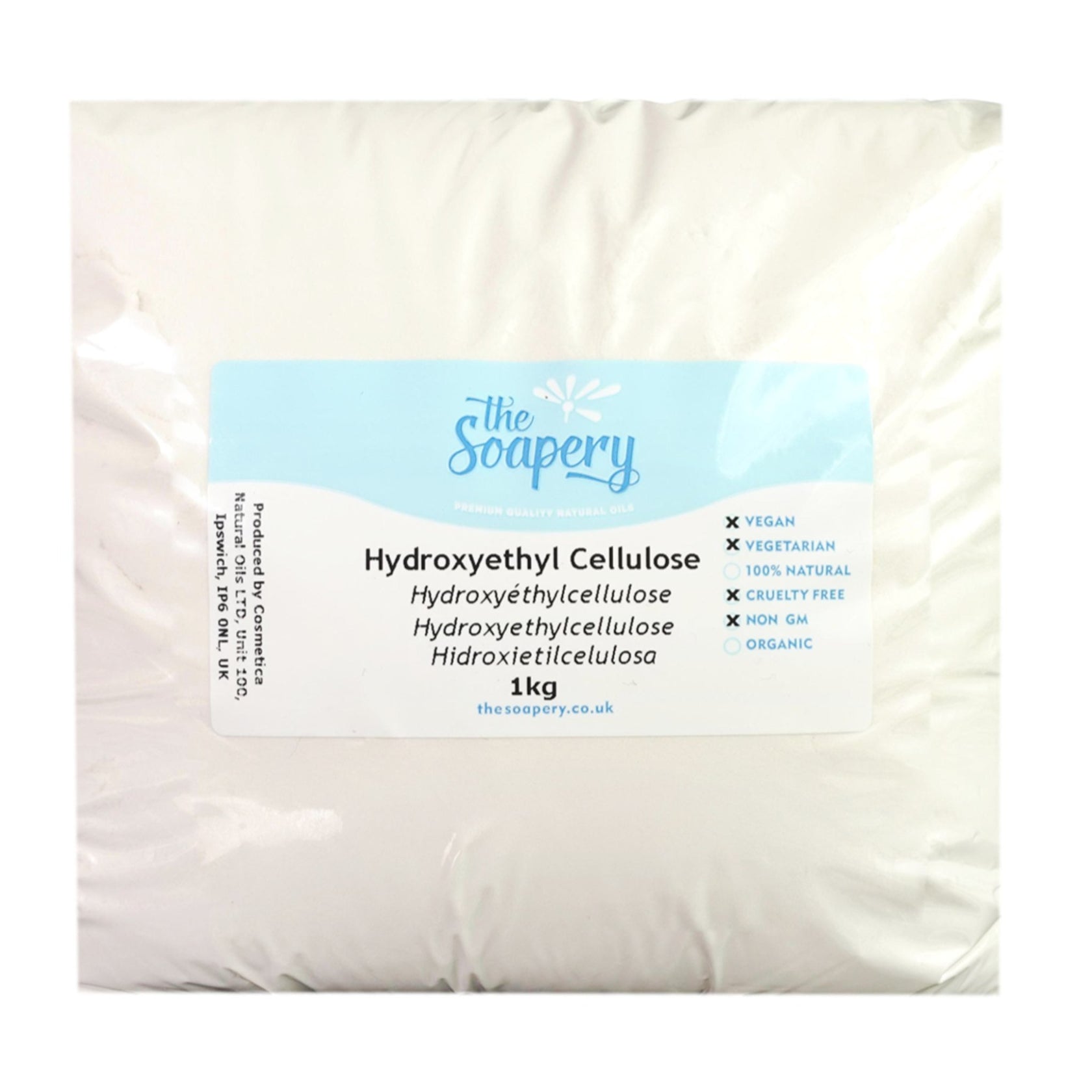 Hydroxyethylcellulose UK | Buy Pure HEC Powder | TheSoapery