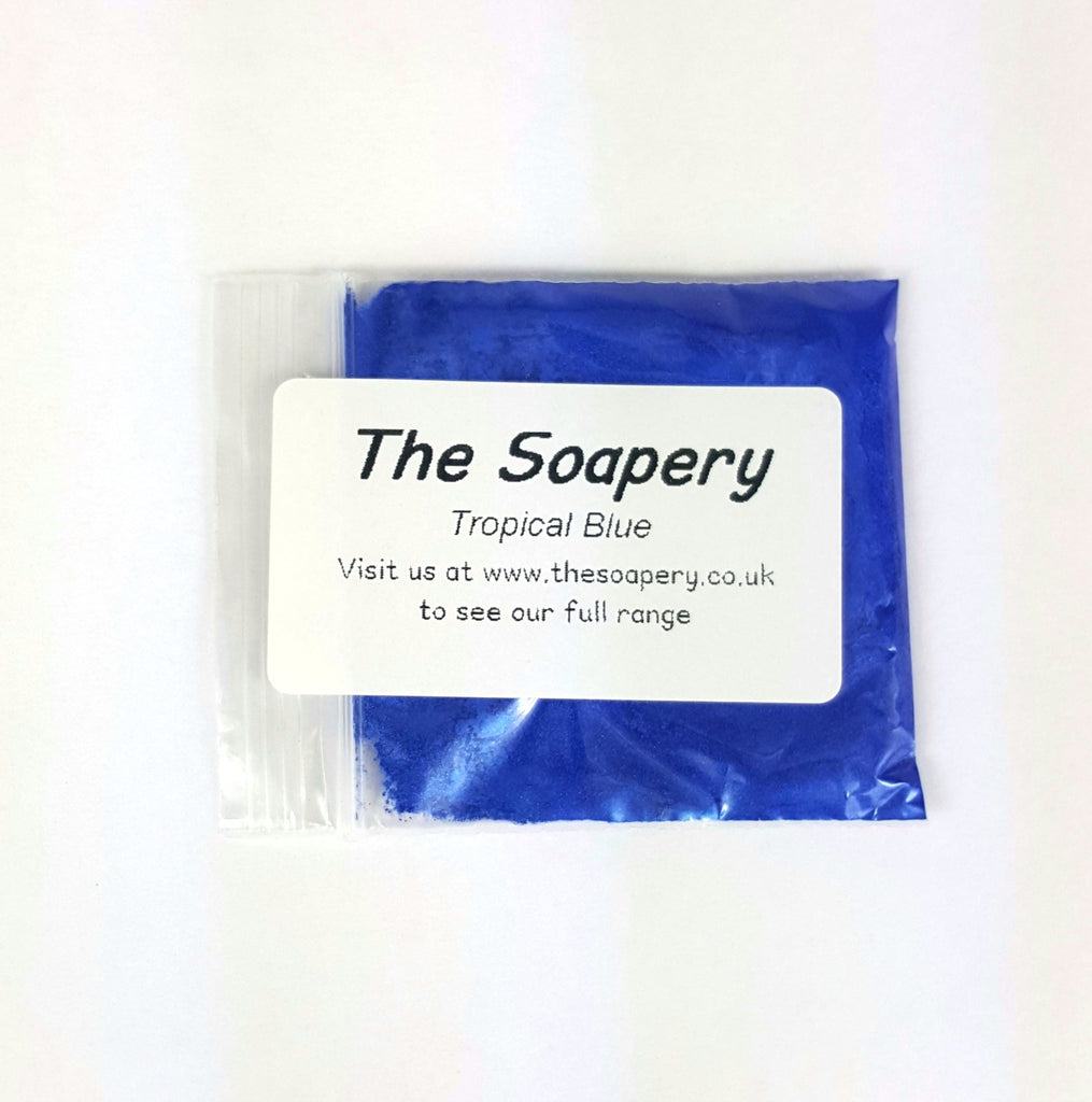 Tropical Blue Cosmetic Mica Powder – TheSoapery