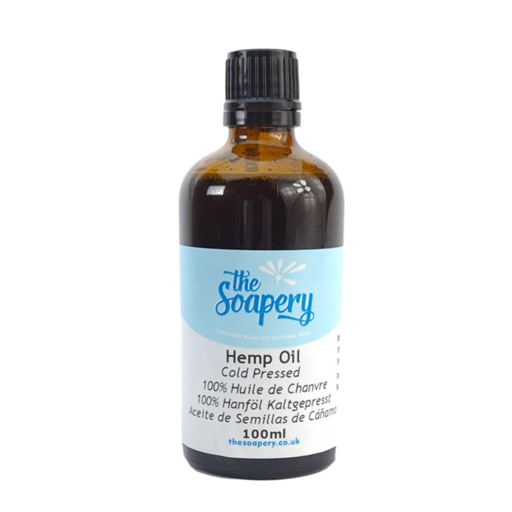 Hemp oil cold pressed virgin unrefined 100ml for skin and hair treatments