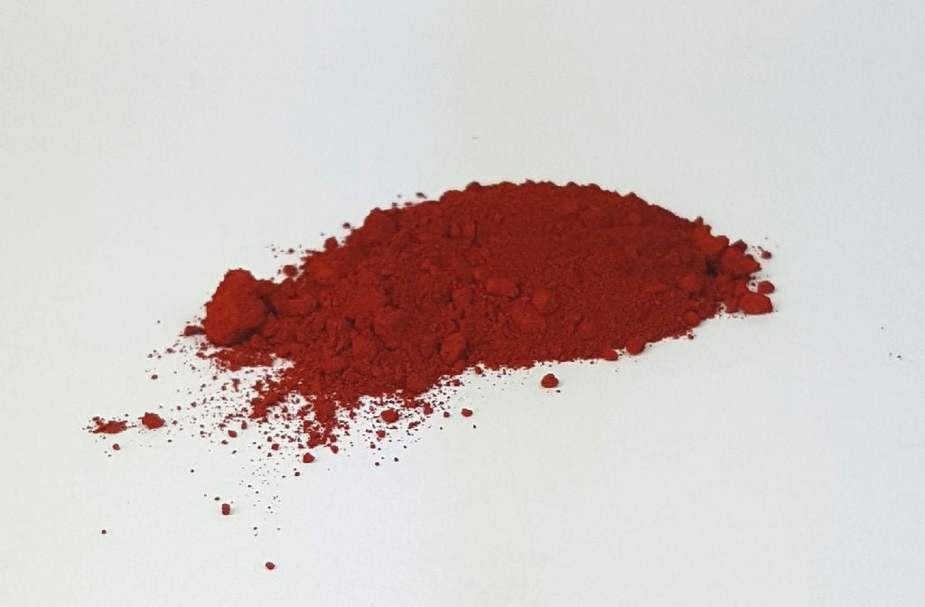 Red oxide cosmetic mica powder