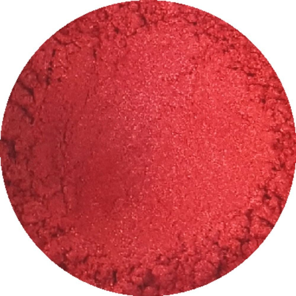 Fiery red cosmetic mica powder
