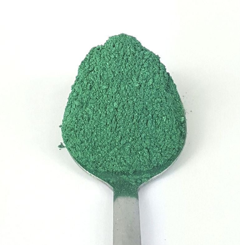 Emerald green cosmetic mica powder
