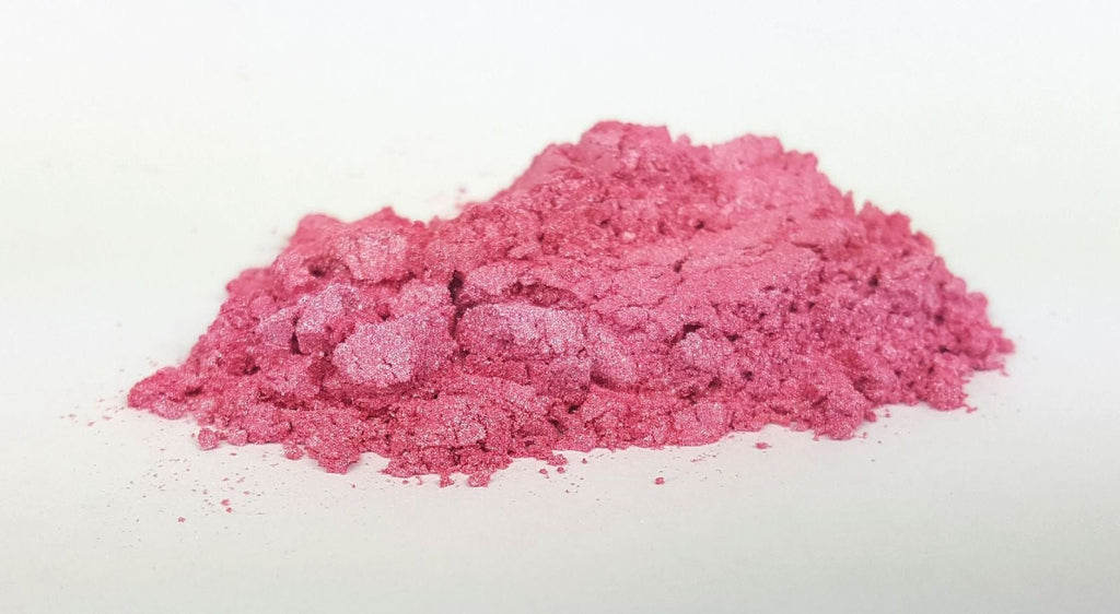 Cool pink cosmetic mica powder