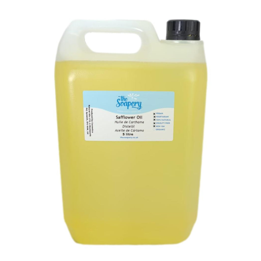 Safflower oil – high linoleic for sensitive skin and hair 5 litre