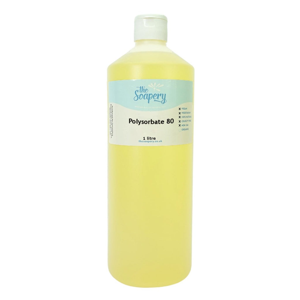 Pure or Nothing Polysorbate 80 16 oz, Tween80, T-MAZ 80, 100% Pure  Surfactant & Emulsifier, Combines oil with water