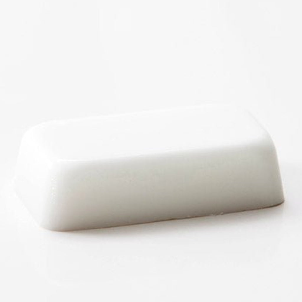 Opaque white SLS free melt and pour soap base