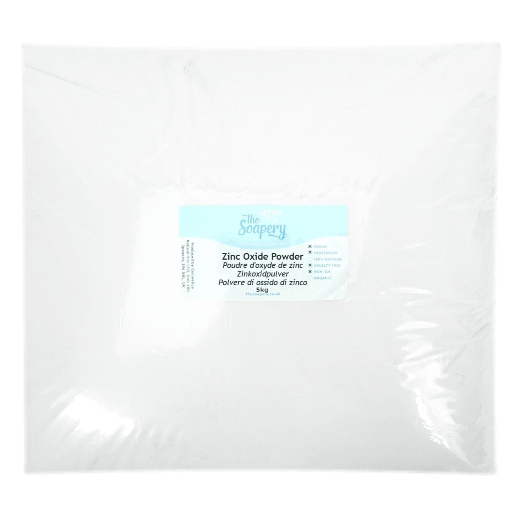Zinc Oxide Powder UK | Non Nano | TheSoapery